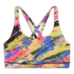 Lululemon energy bra Rainbow size 6